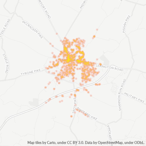 40383 Business Density Heatmap