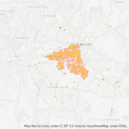 SK3 Business Density Heatmap