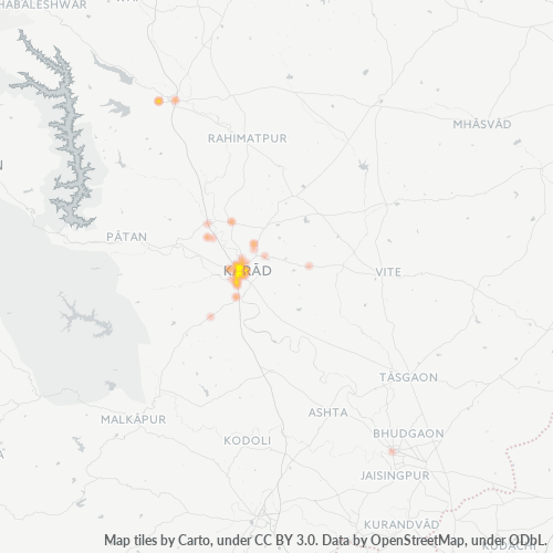415110 Business Density Heatmap