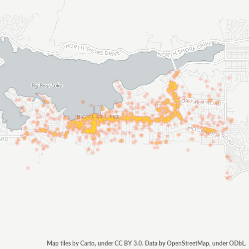 92315 Business Density Heatmap