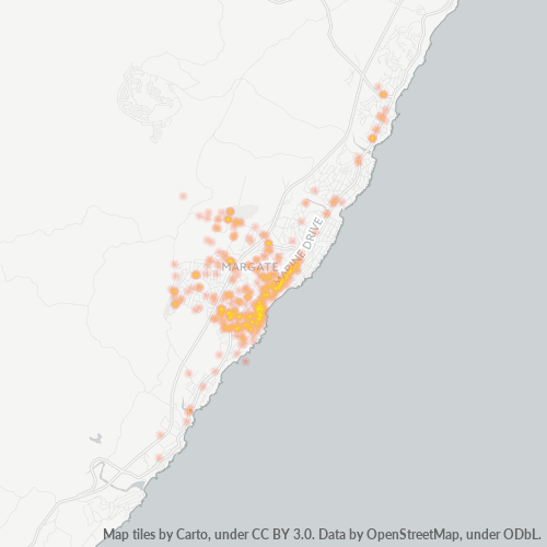4275 Hittekaart vir Besigheidsdigtheid