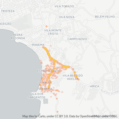 91770-000 Heatmap de Densidade da Empresa