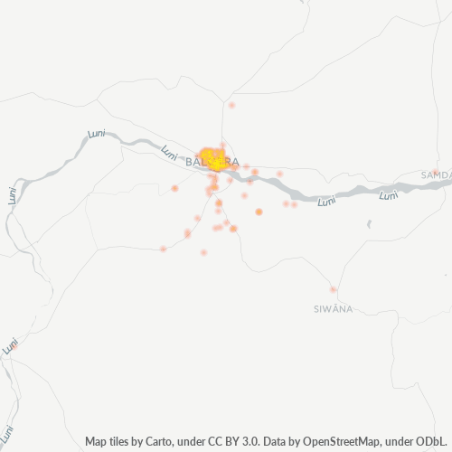 344022 Business Density Heatmap