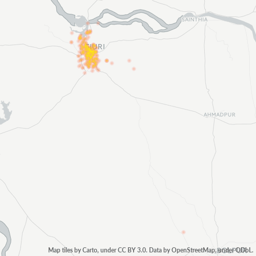 731101 Business Density Heatmap