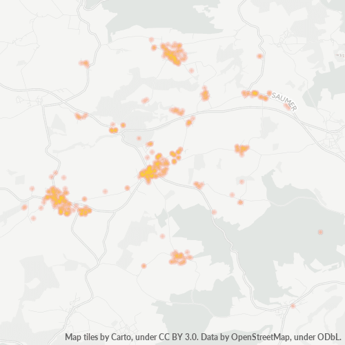Heatmap für plz 37696