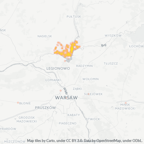 05-140 Mapa intensywności działalności gospodarczej