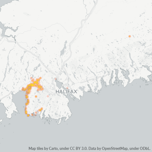 B3Z Business Density Heatmap