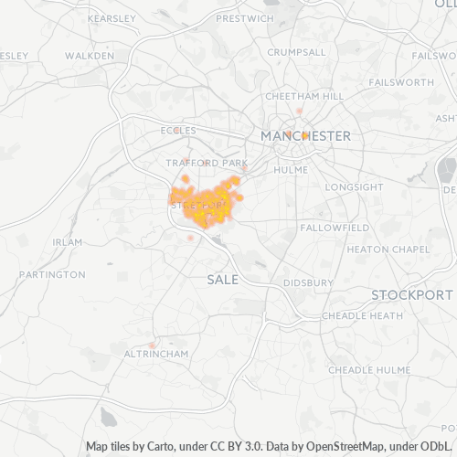 M32 Business Density Heatmap