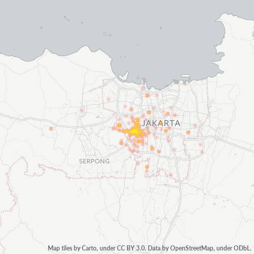 12230 Peta Panas Densitas Bisnis
