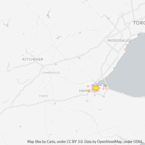 L8P Business Density Heatmap