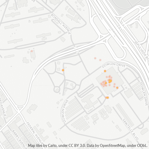 90073 Business Density Heatmap