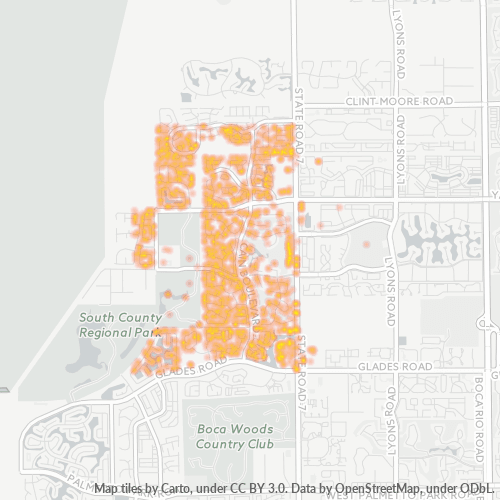 33498 Business Density Heatmap