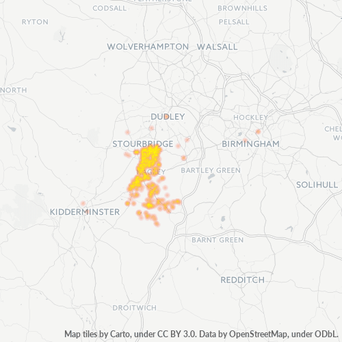 DY9 Business Density Heatmap