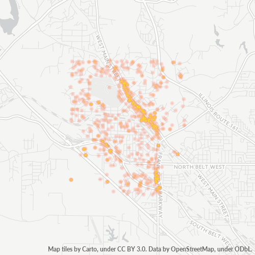 62223 Business Density Heatmap