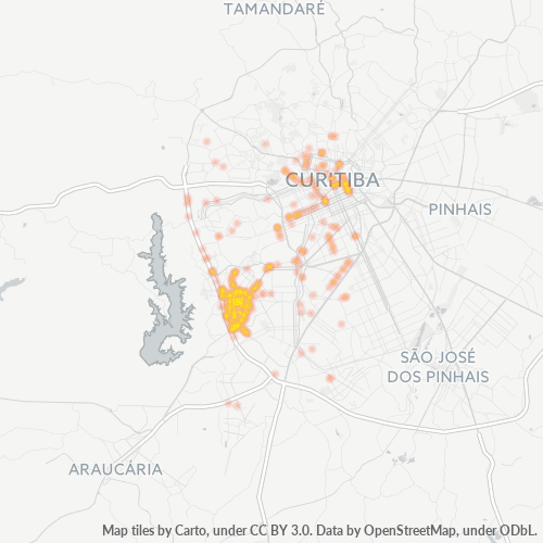 81350-000 Heatmap de Densidade da Empresa