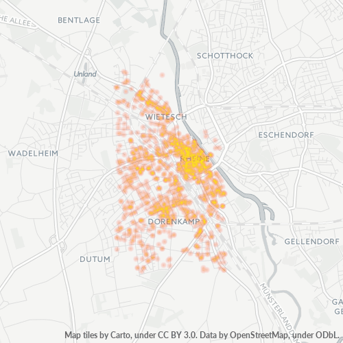 48431 Standortdichte-Heatmap