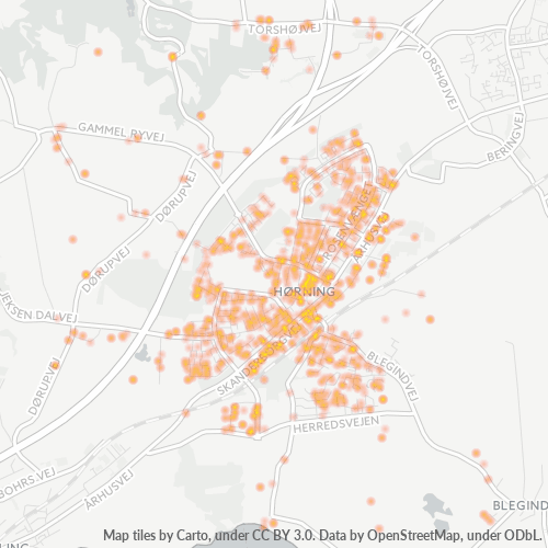 8362 Heatmap over forretningstæthed