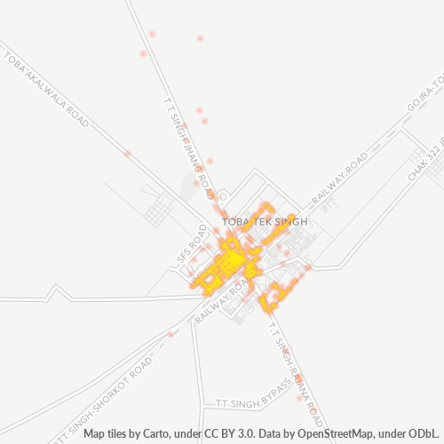 36050 Business Density Heatmap
