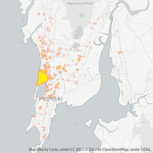 400050 Business Density Heatmap
