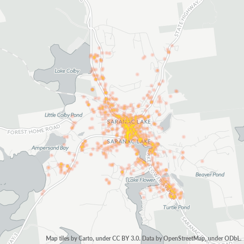 12983 Business Density Heatmap