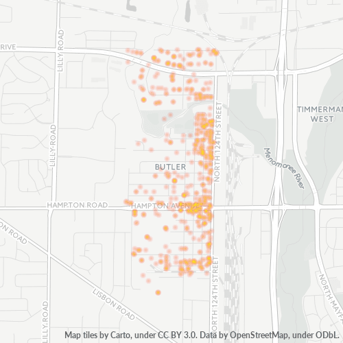 53007 Business Density Heatmap