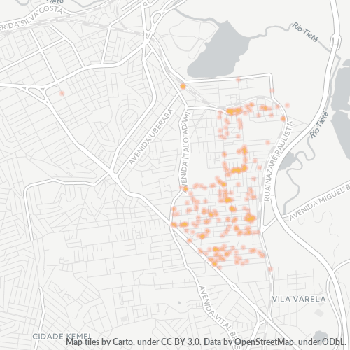 08572-000 Heatmap de Densidade da Empresa