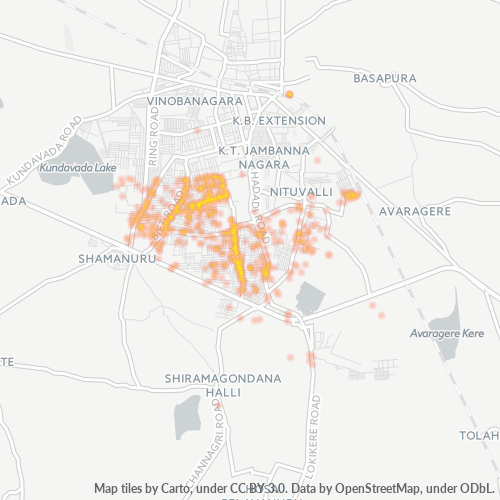 577005 Business Density Heatmap
