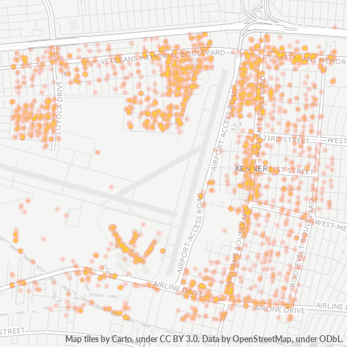 70062 Business Density Heatmap