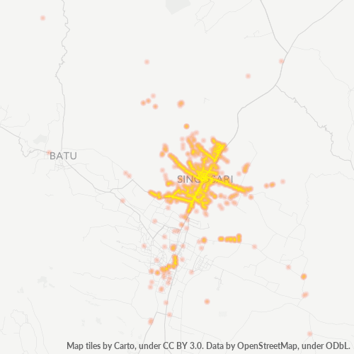65153 Peta Panas Densitas Bisnis