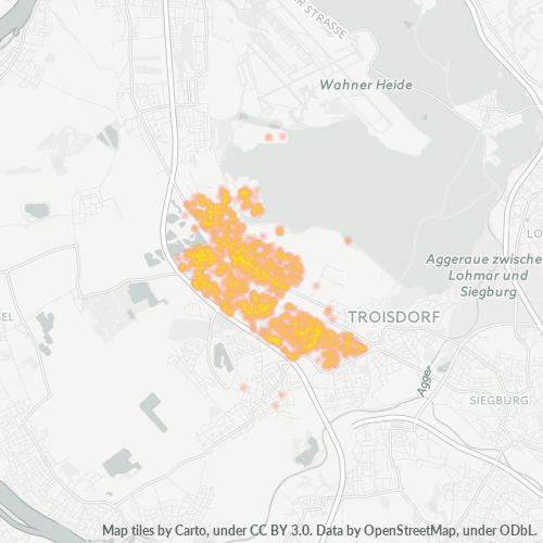 53842 Standortdichte-Heatmap