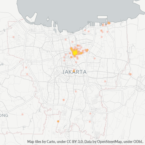 10460 Peta Panas Densitas Bisnis