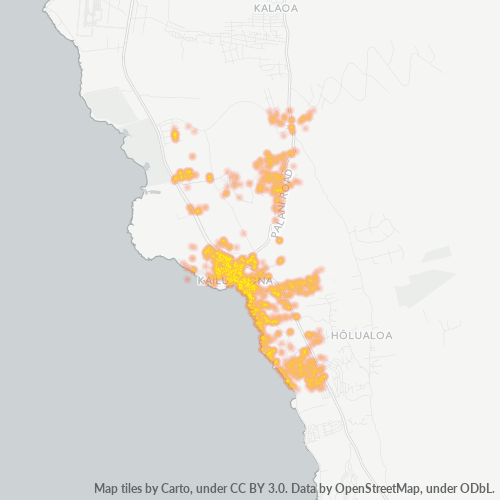 96740 Business Density Heatmap