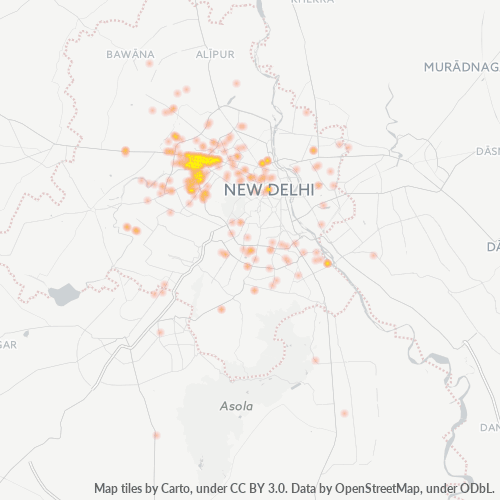 110026 Business Density Heatmap