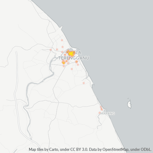 20100 Business Density Heatmap