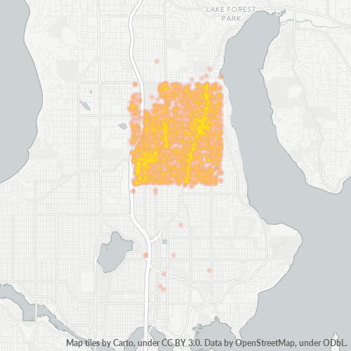 98125 Business Density Heatmap