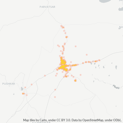 305801 Business Density Heatmap