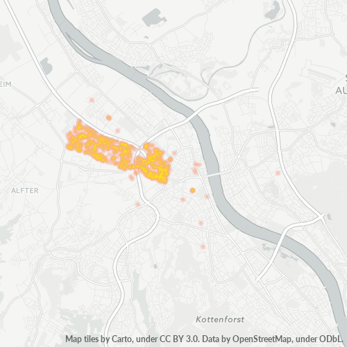 53119 Standortdichte-Heatmap