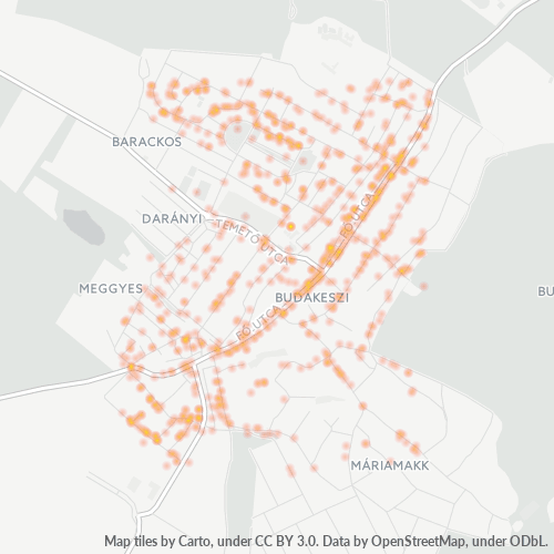 2092 Vállalati sűrűségi térkép
