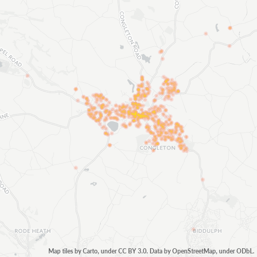 CW12 Business Density Heatmap