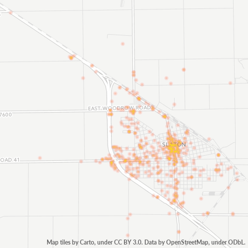 79364 Business Density Heatmap
