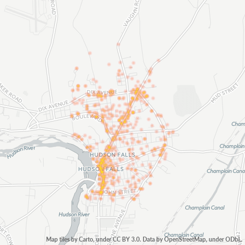 12839 Business Density Heatmap