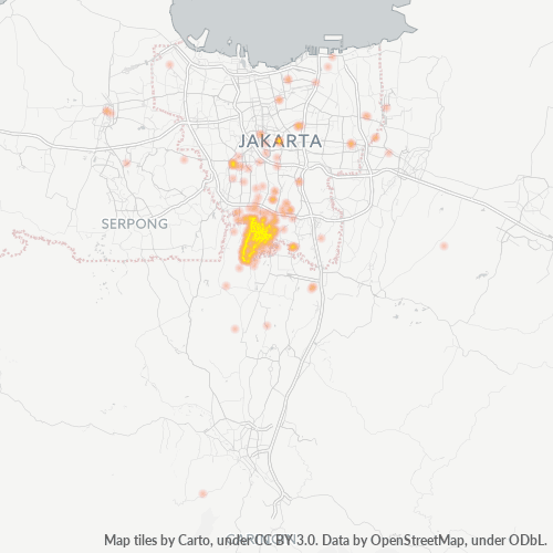 12620 Peta Panas Densitas Bisnis