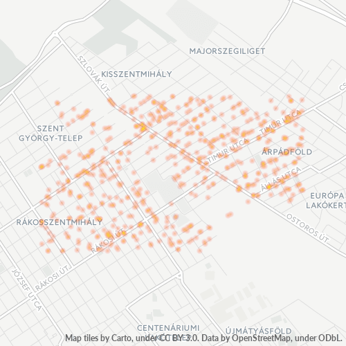 1162 Vállalati sűrűségi térkép