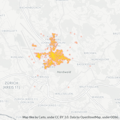 8302 Standortdichte-Heatmap