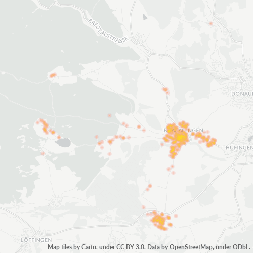 Heatmap für plz 78199