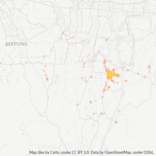 16453 Peta Panas Densitas Bisnis