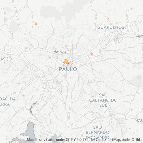01207-000 Heatmap de Densidade da Empresa