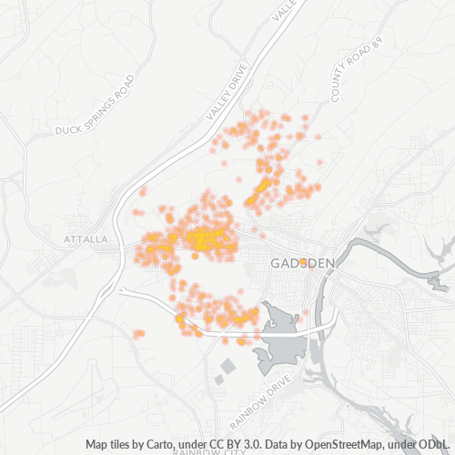 35904 Business Density Heatmap