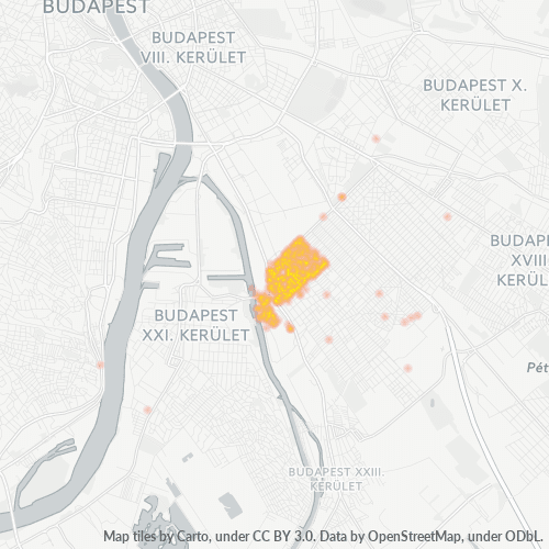 1203 Vállalati sűrűségi térkép
