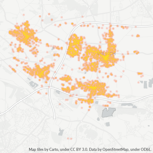 Heatmap für plz 47877